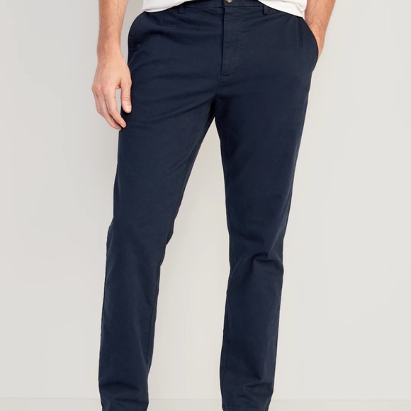 Old Navy Chino Navy Blue Ultimate Slim 38x30 - Picture 3 of 5